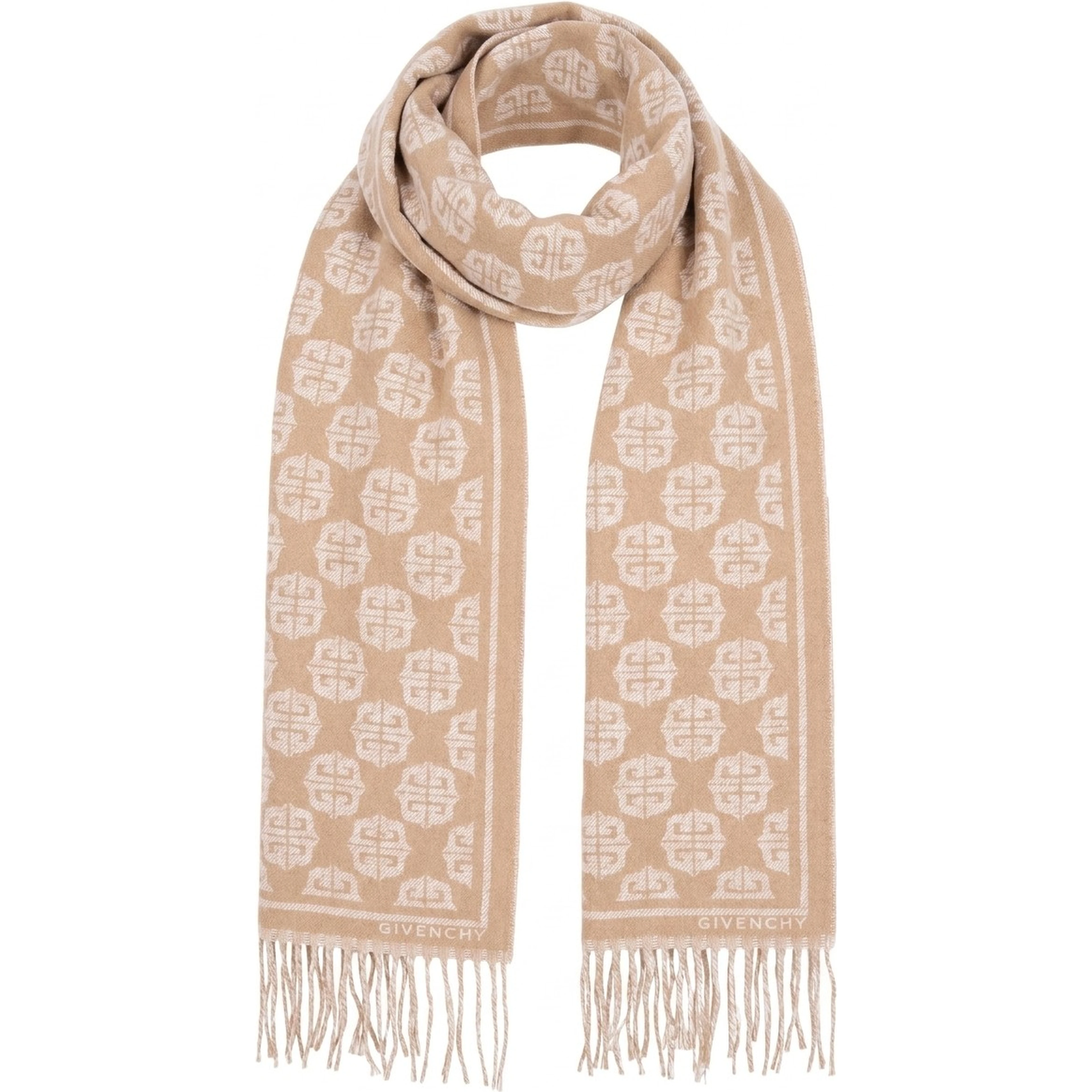 Bicolor Wool Scarf