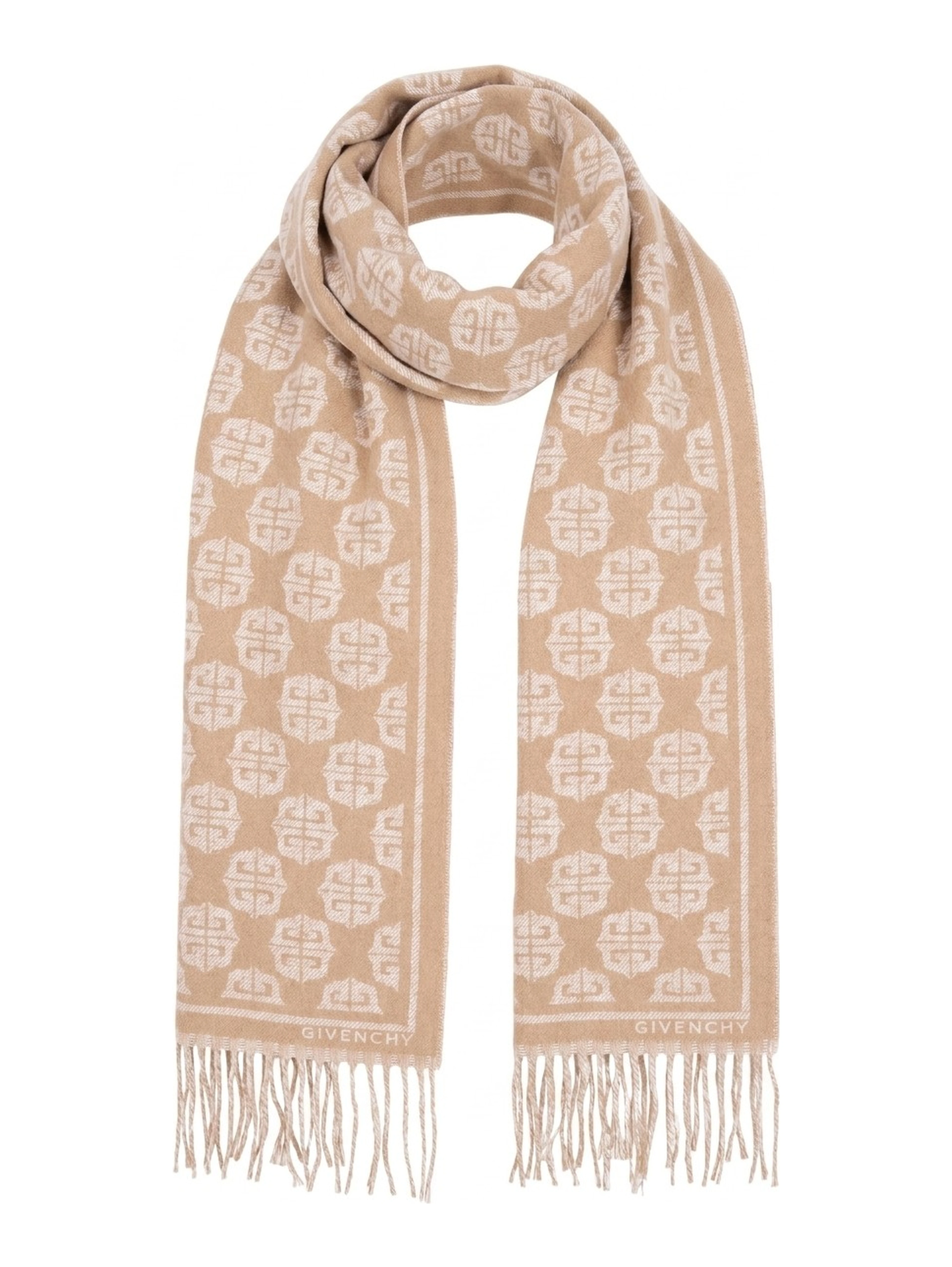Bicolor Wool Scarf