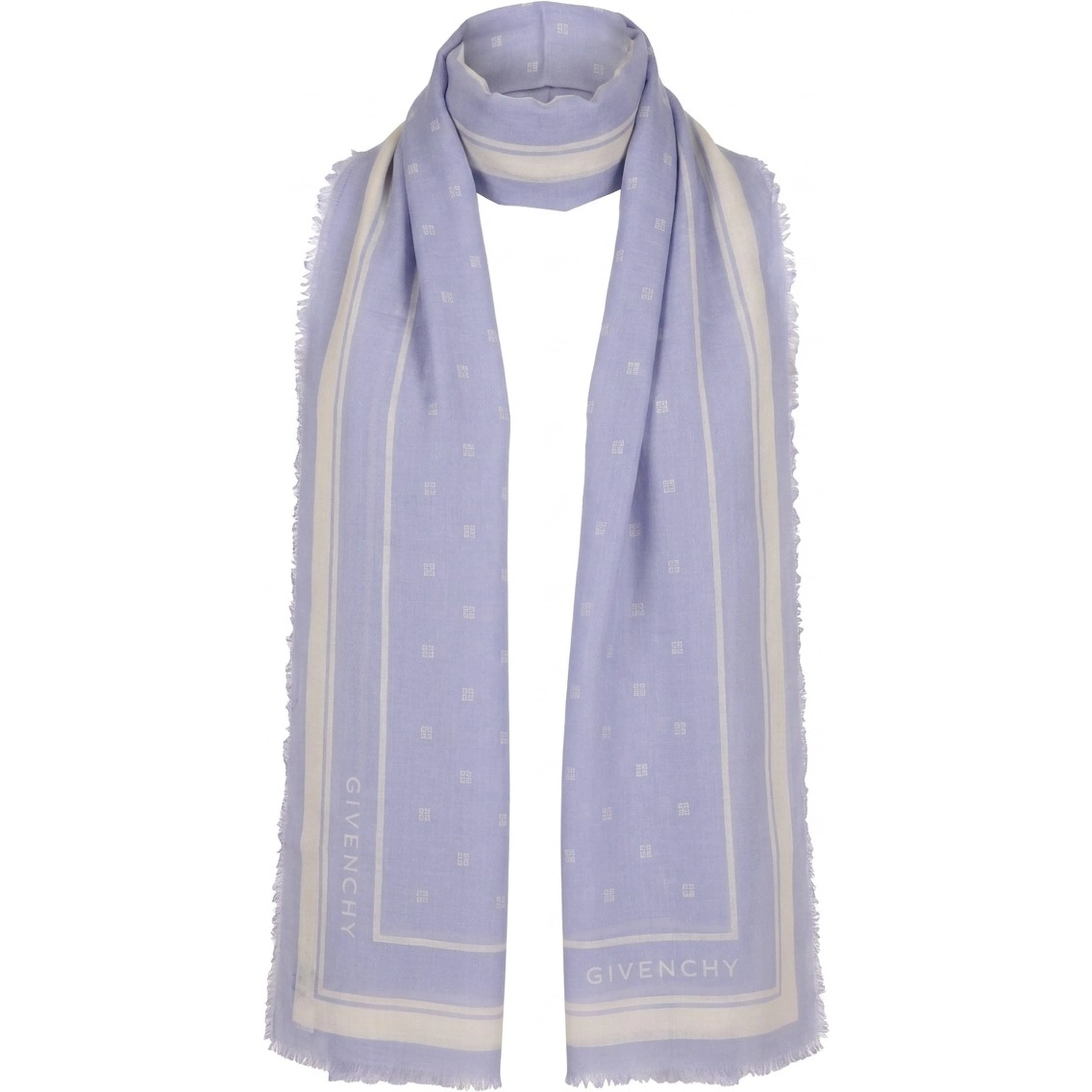 Bicolor Cashmere Scarf