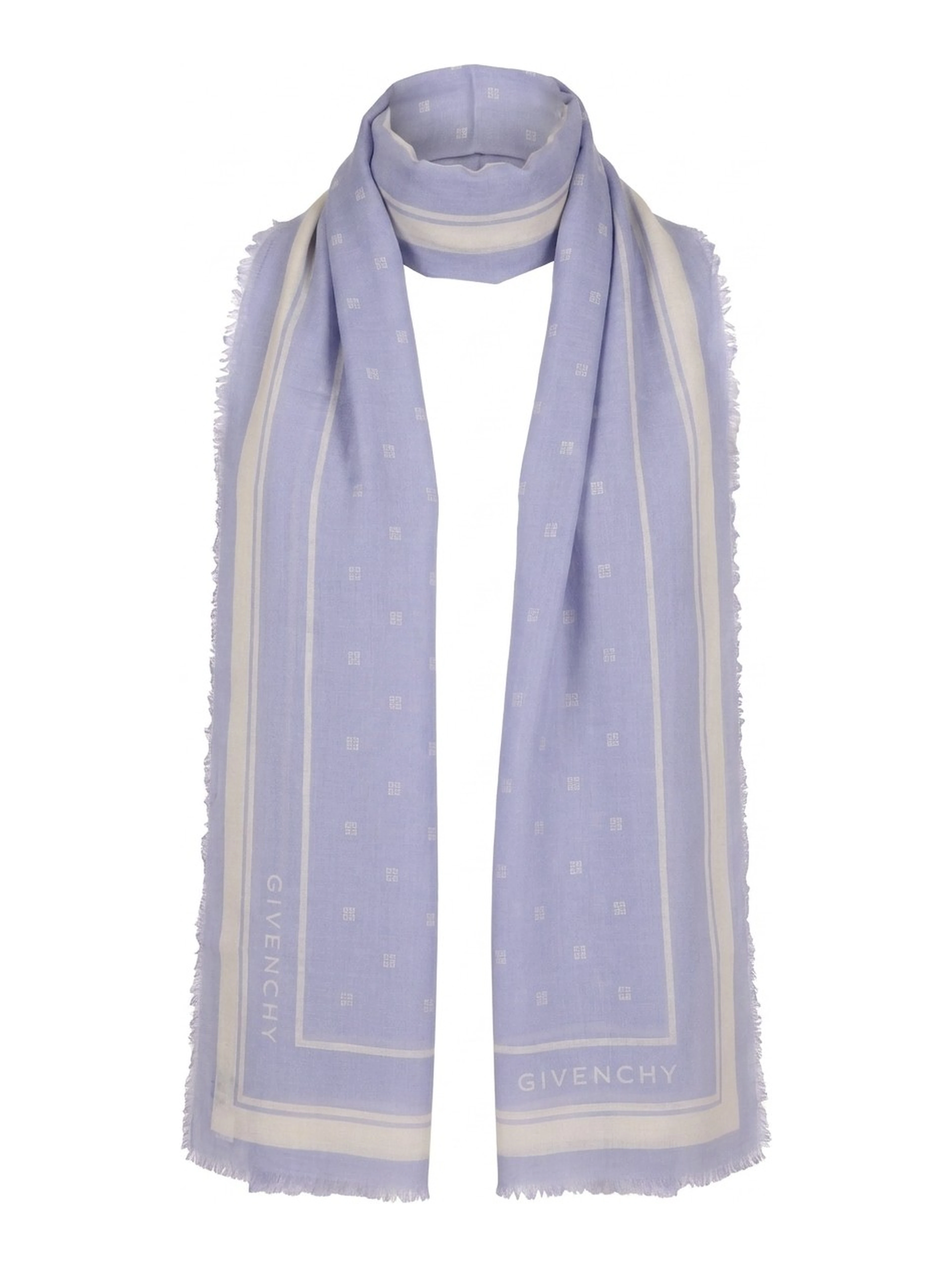 Bicolor Cashmere Scarf