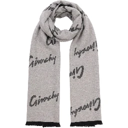Bicolor Wool Scarf