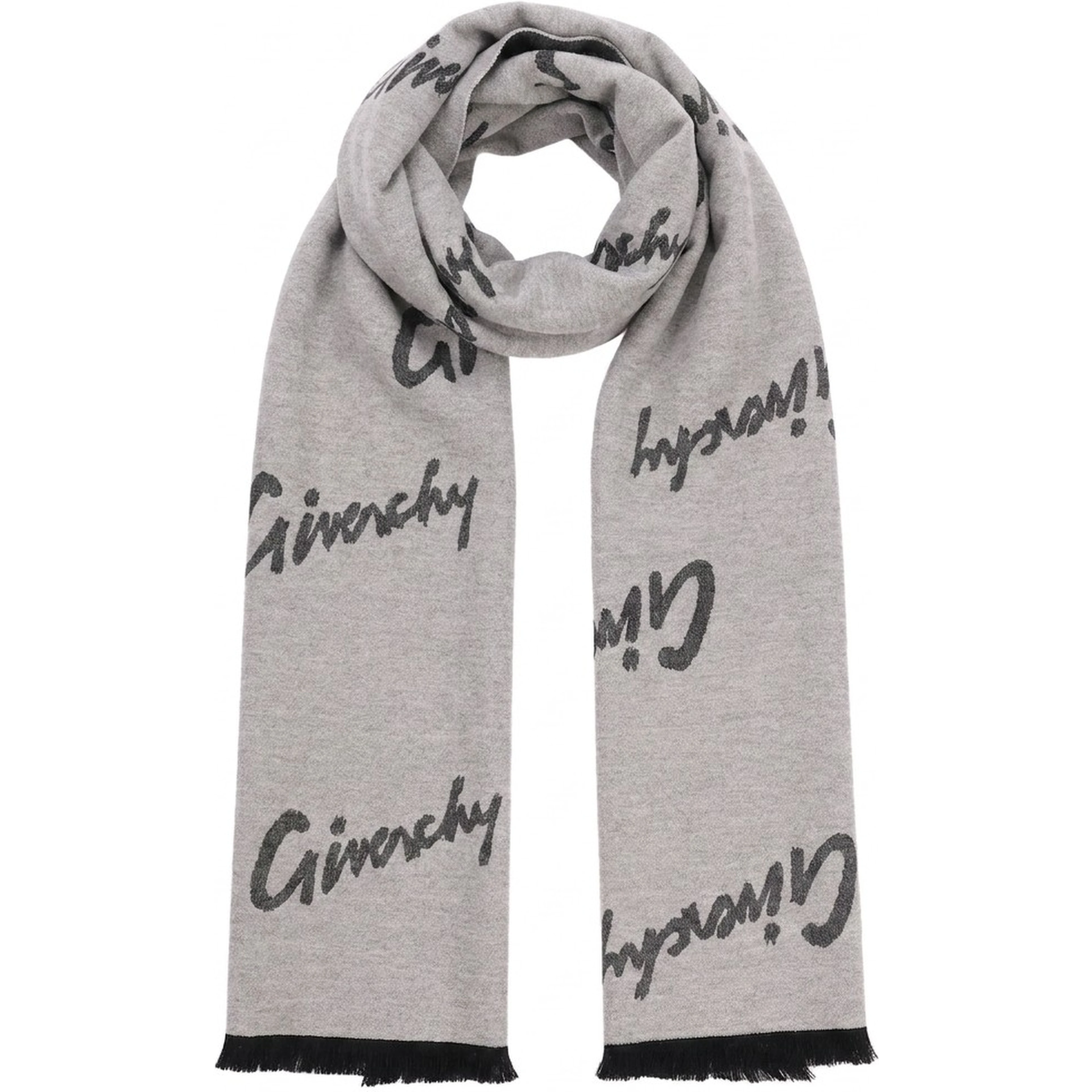 Bicolor Wool Scarf