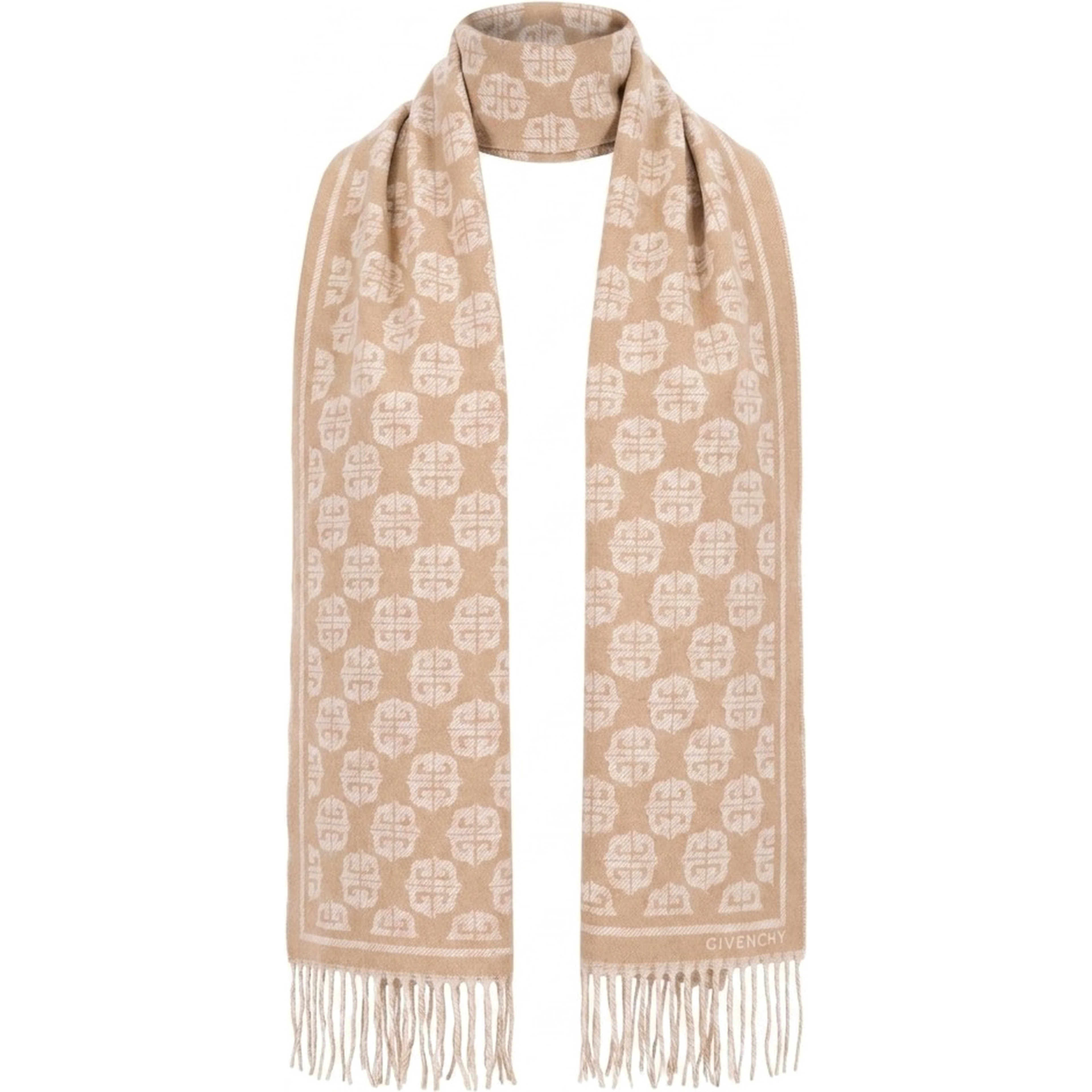 Bicolor Wool Scarf