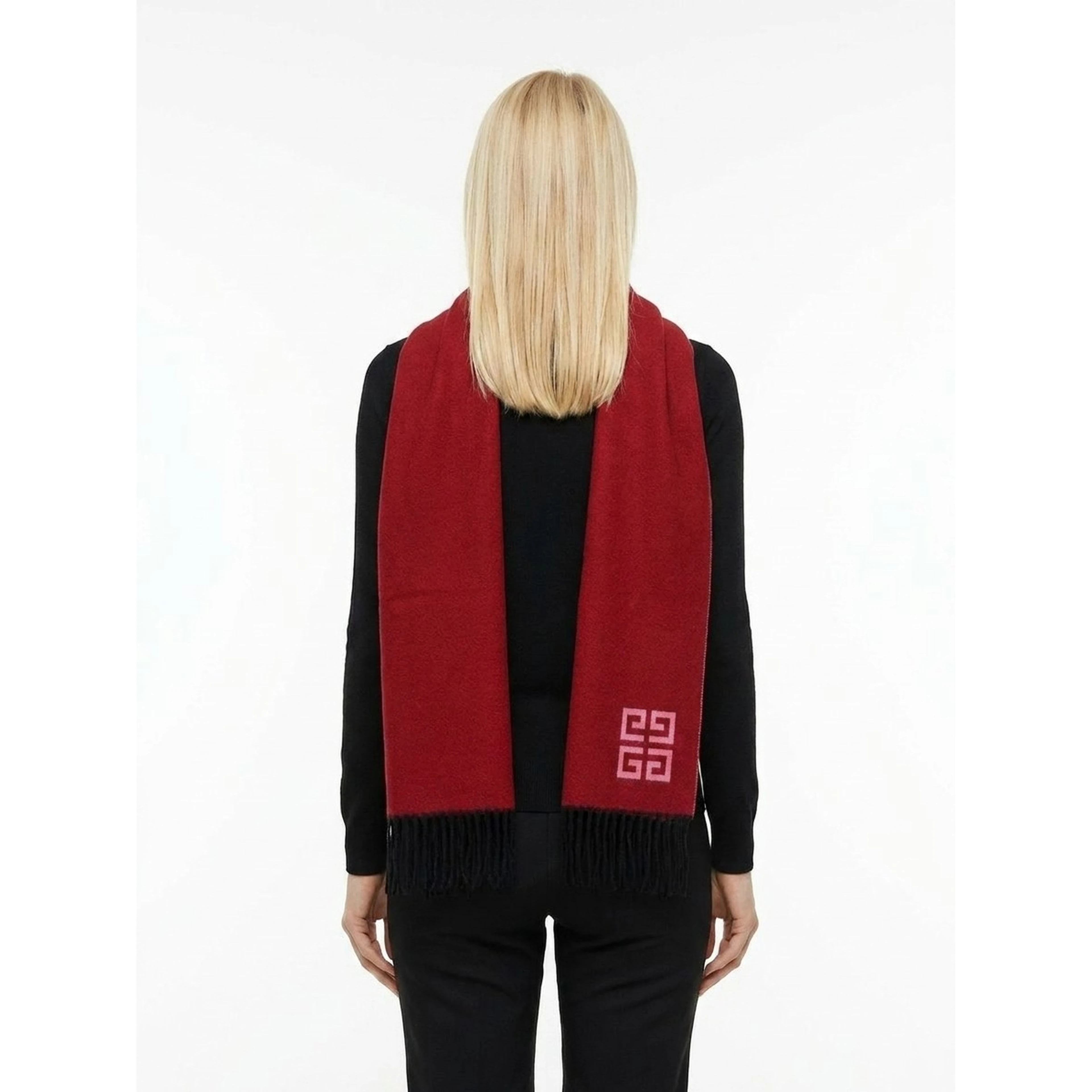 Bicolor Wool Scarf