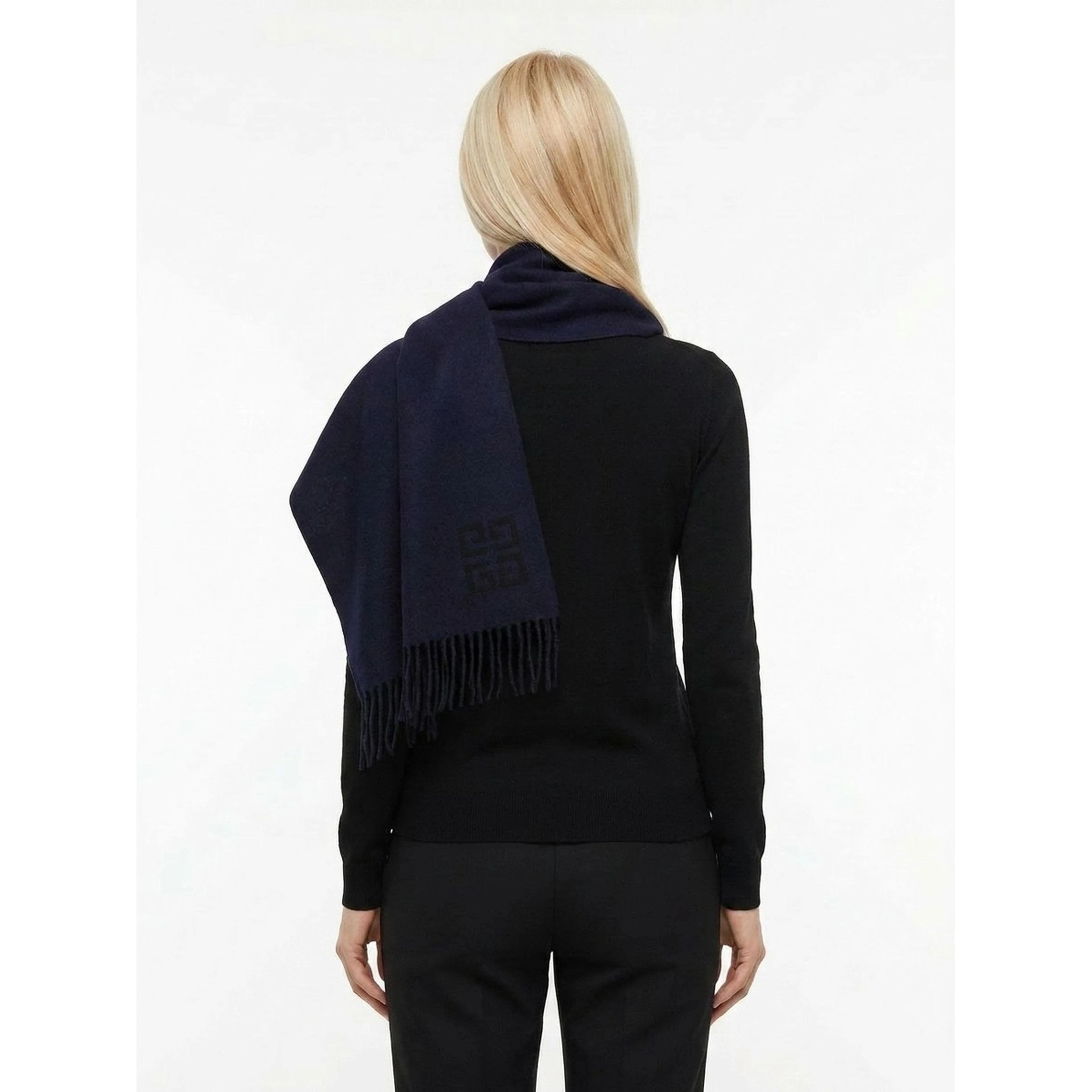Bicolor Wool Scarf