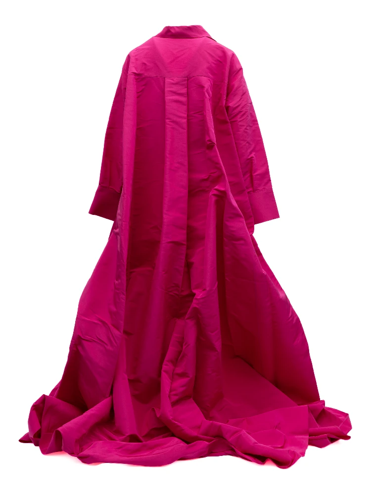 Pink Oversized Maxi Dress