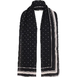 Bicolor Cashmere Scarf