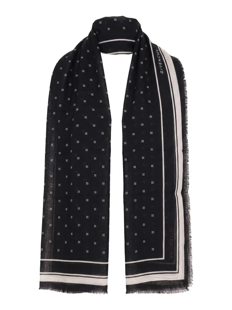 Bicolor Cashmere Scarf