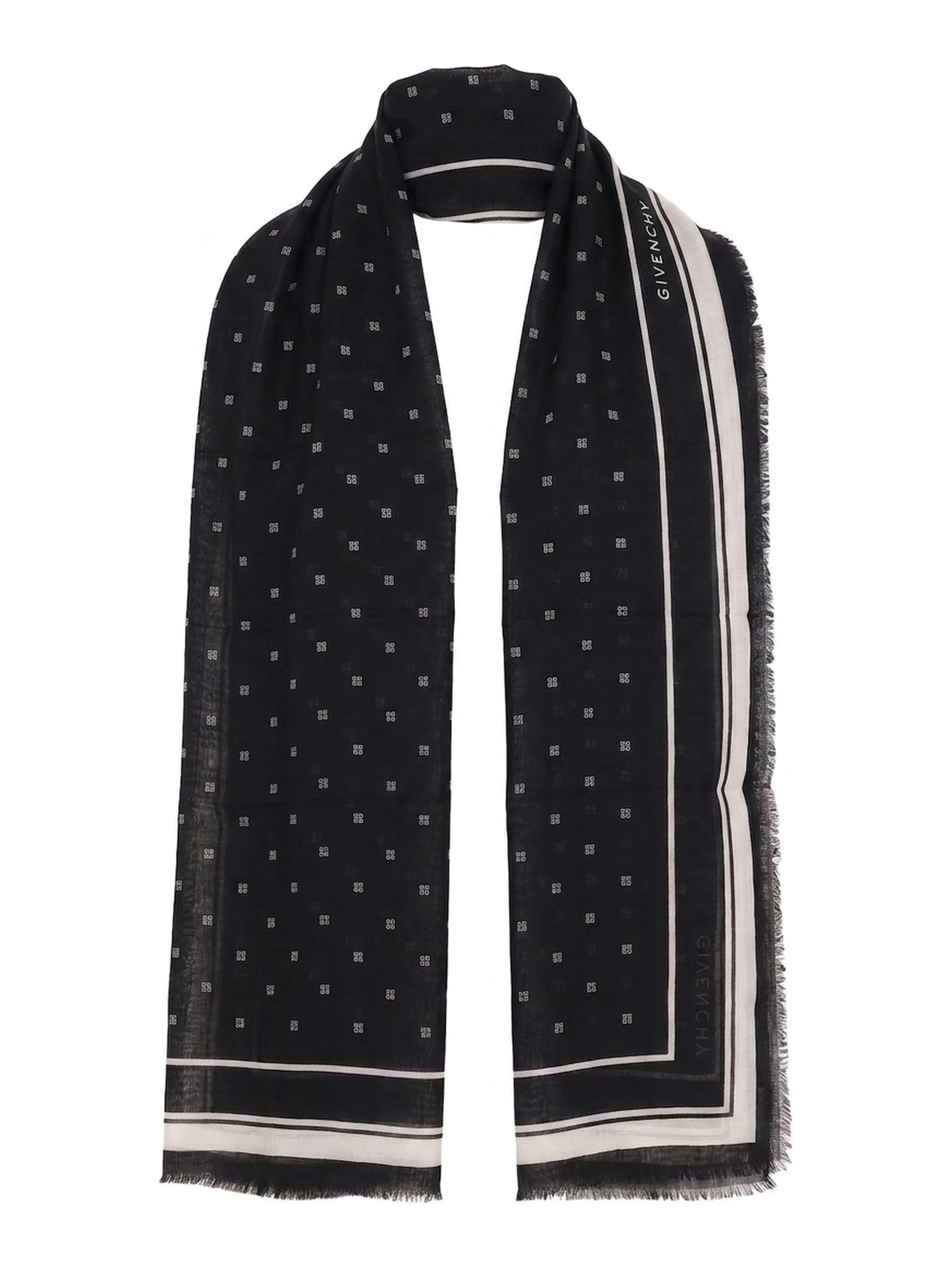 Bicolor Cashmere Scarf