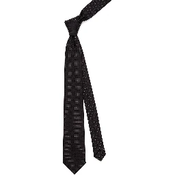 Black Silk Tie