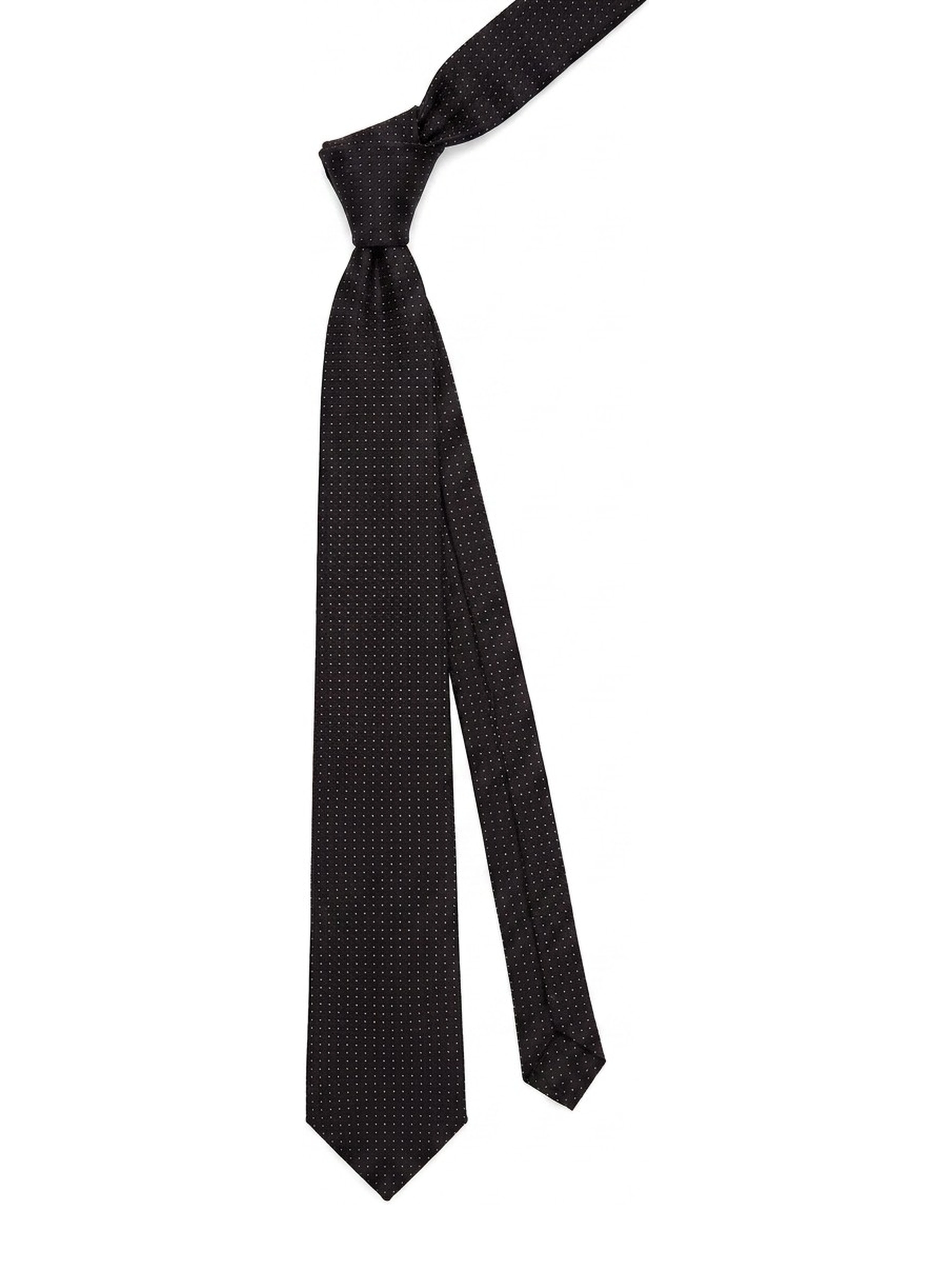 Black Silk Tie