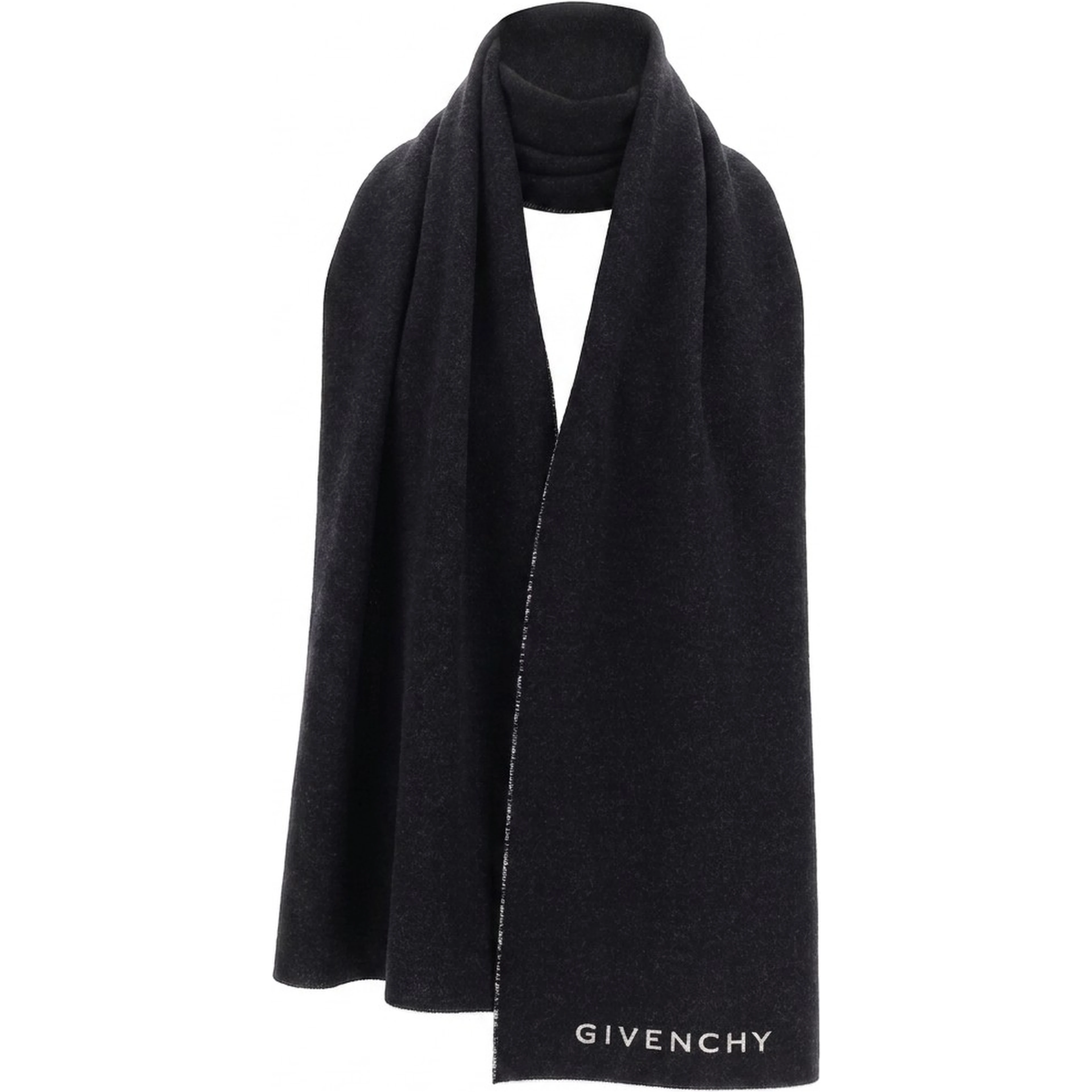 Bicolor Wool Scarf