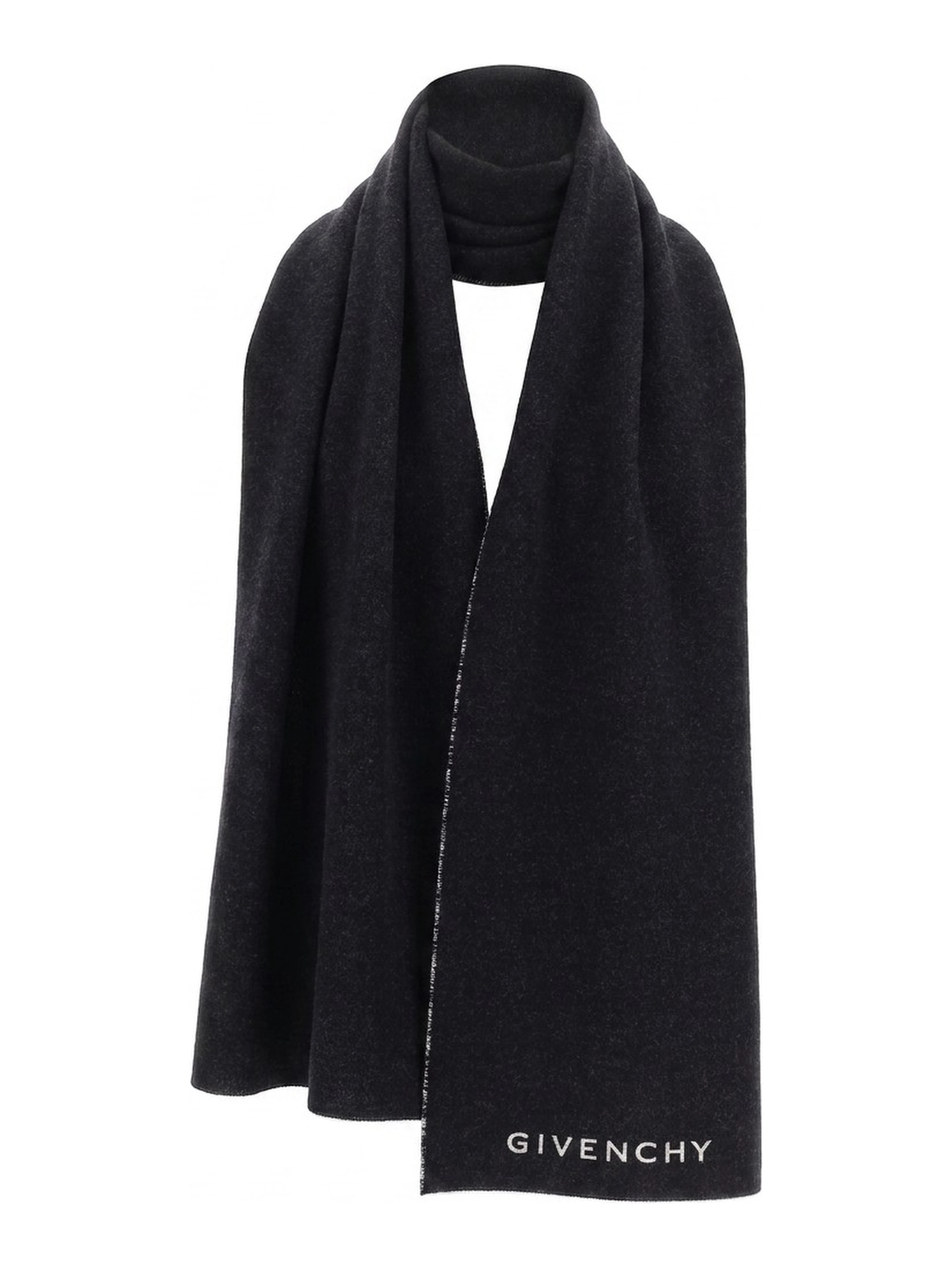 Bicolor Wool Scarf