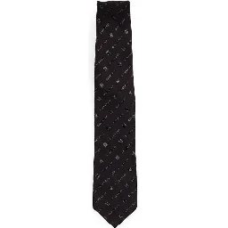 Gray Silk Tie
