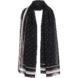 Bicolor Cashmere Scarf