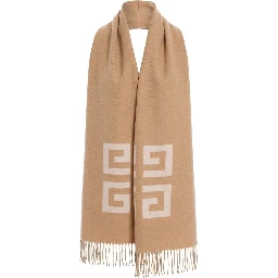 Bicolor Virgin Wool Scarf