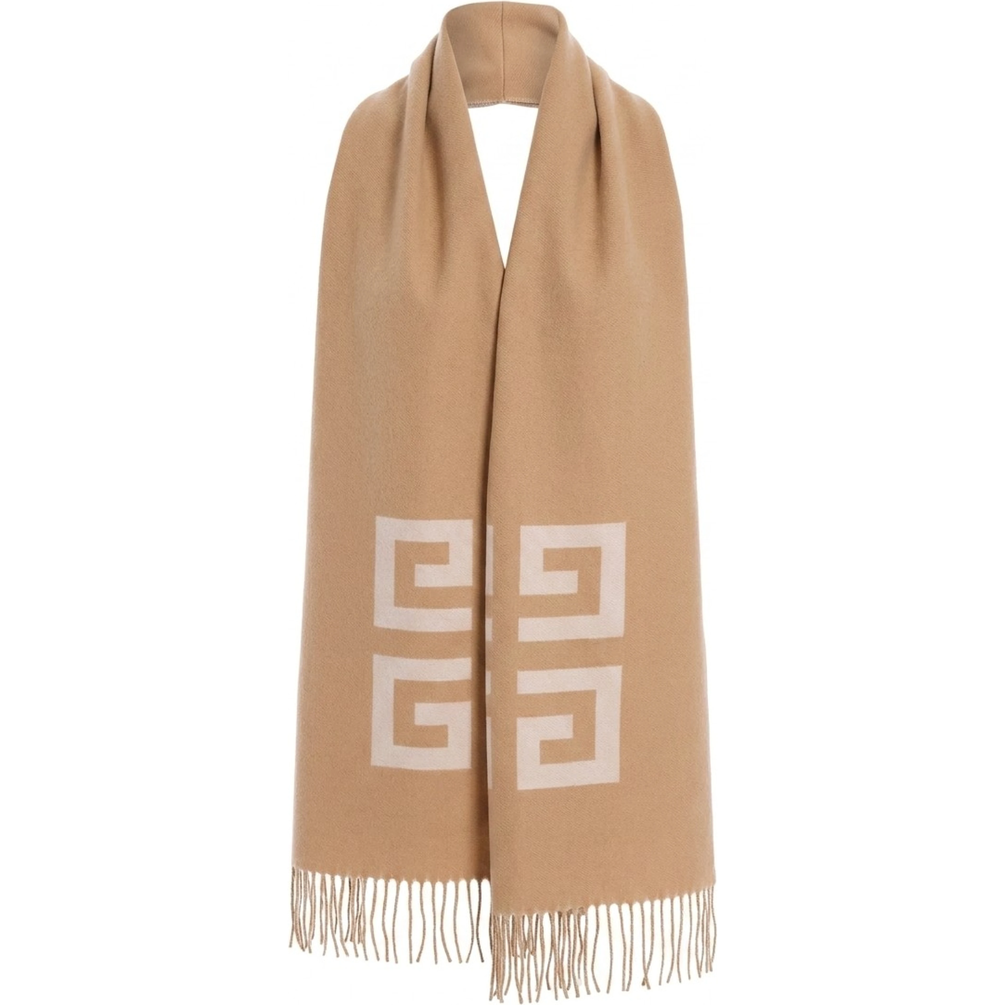 Bicolor Virgin Wool Scarf