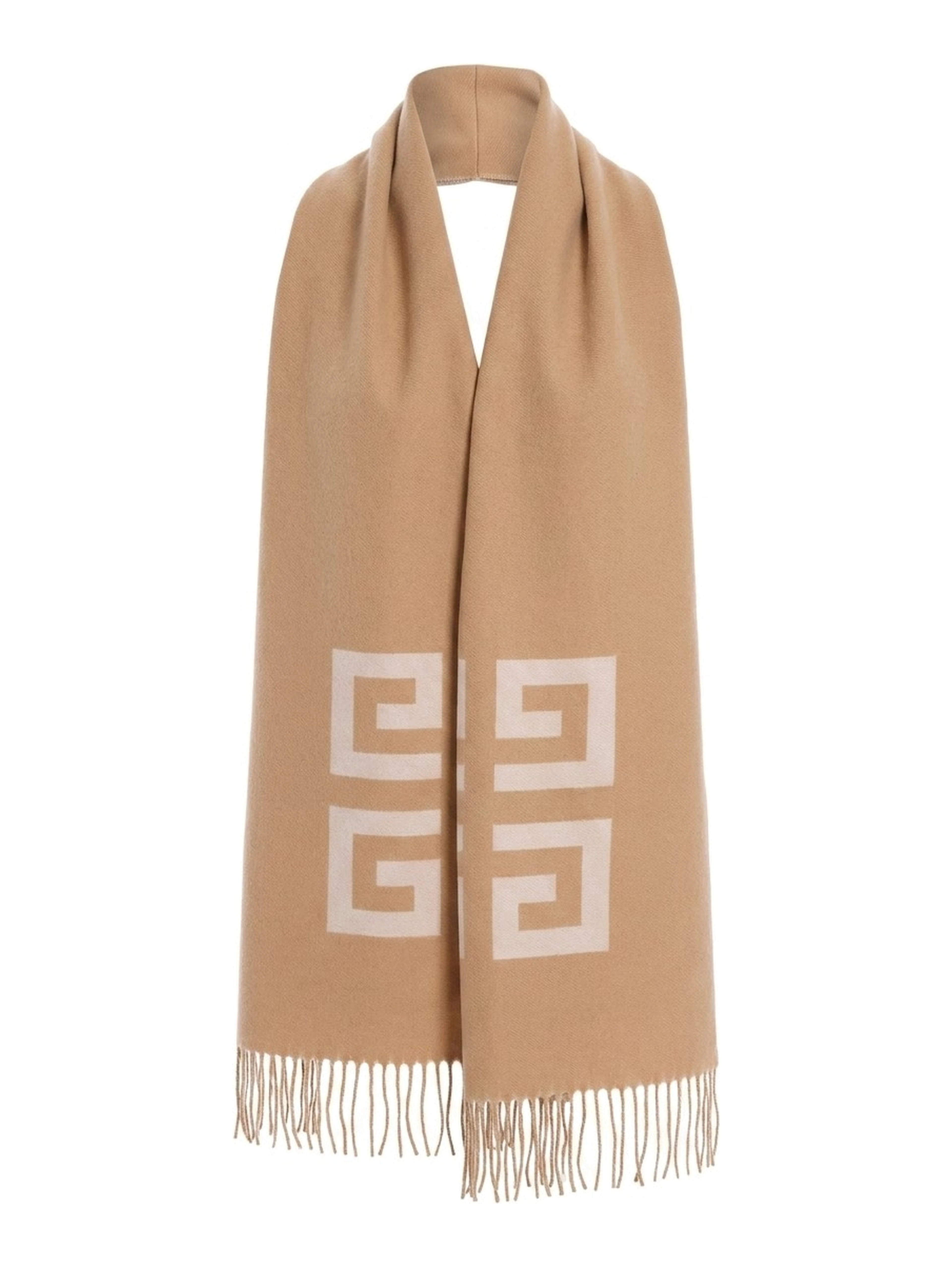 Bicolor Virgin Wool Scarf