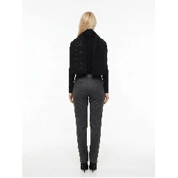 Black Wool Scarf