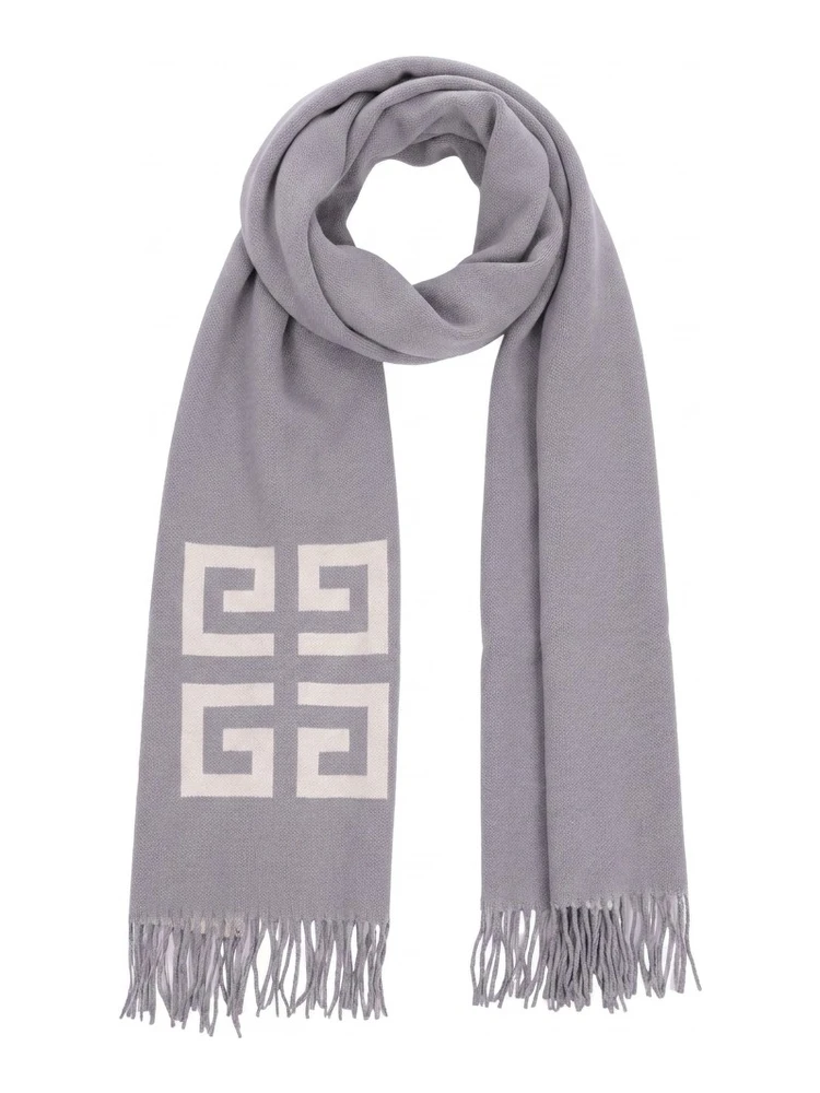 Bicolor Virgin Wool Scarf