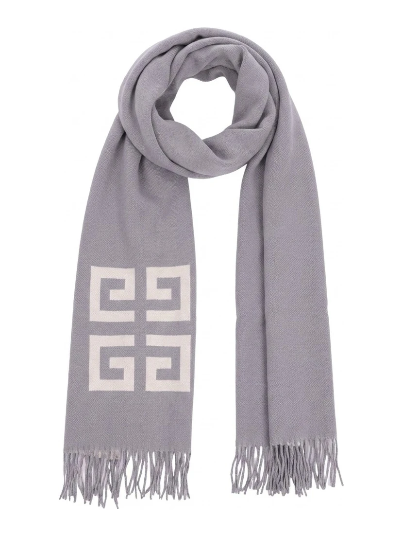 Bicolor Virgin Wool Scarf