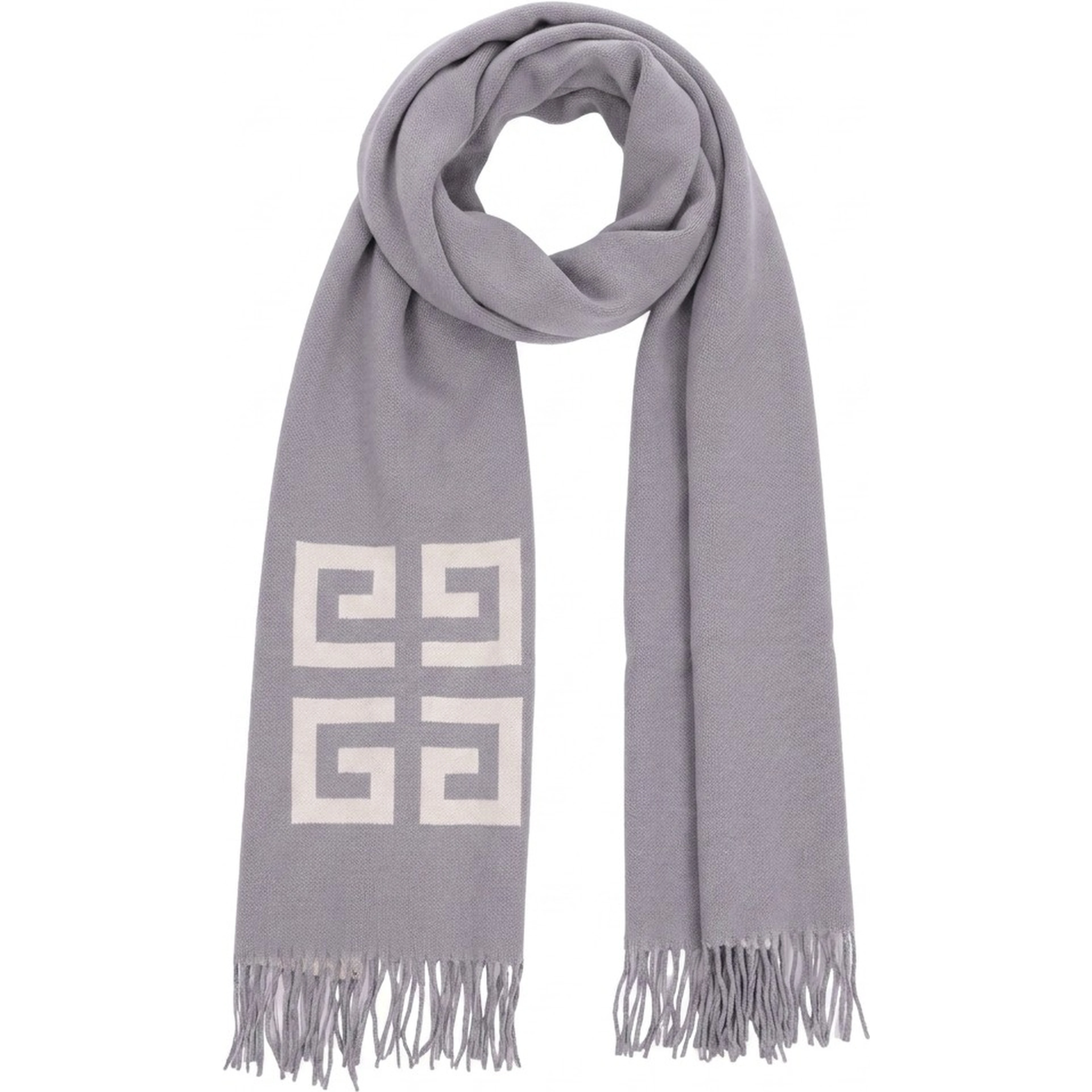 Bicolor Virgin Wool Scarf
