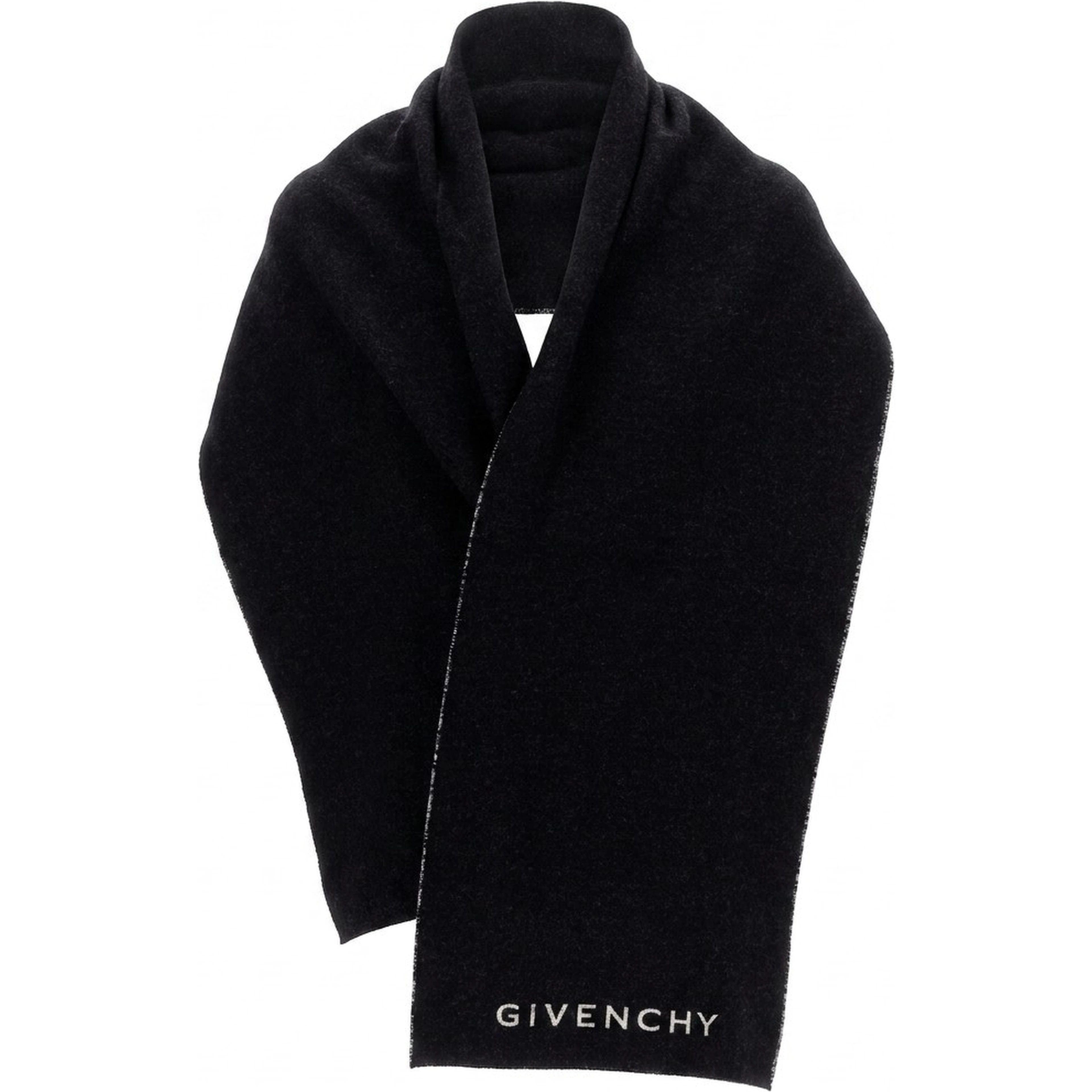 Bicolor Wool Scarf