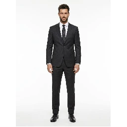 Gray Silk Tie
