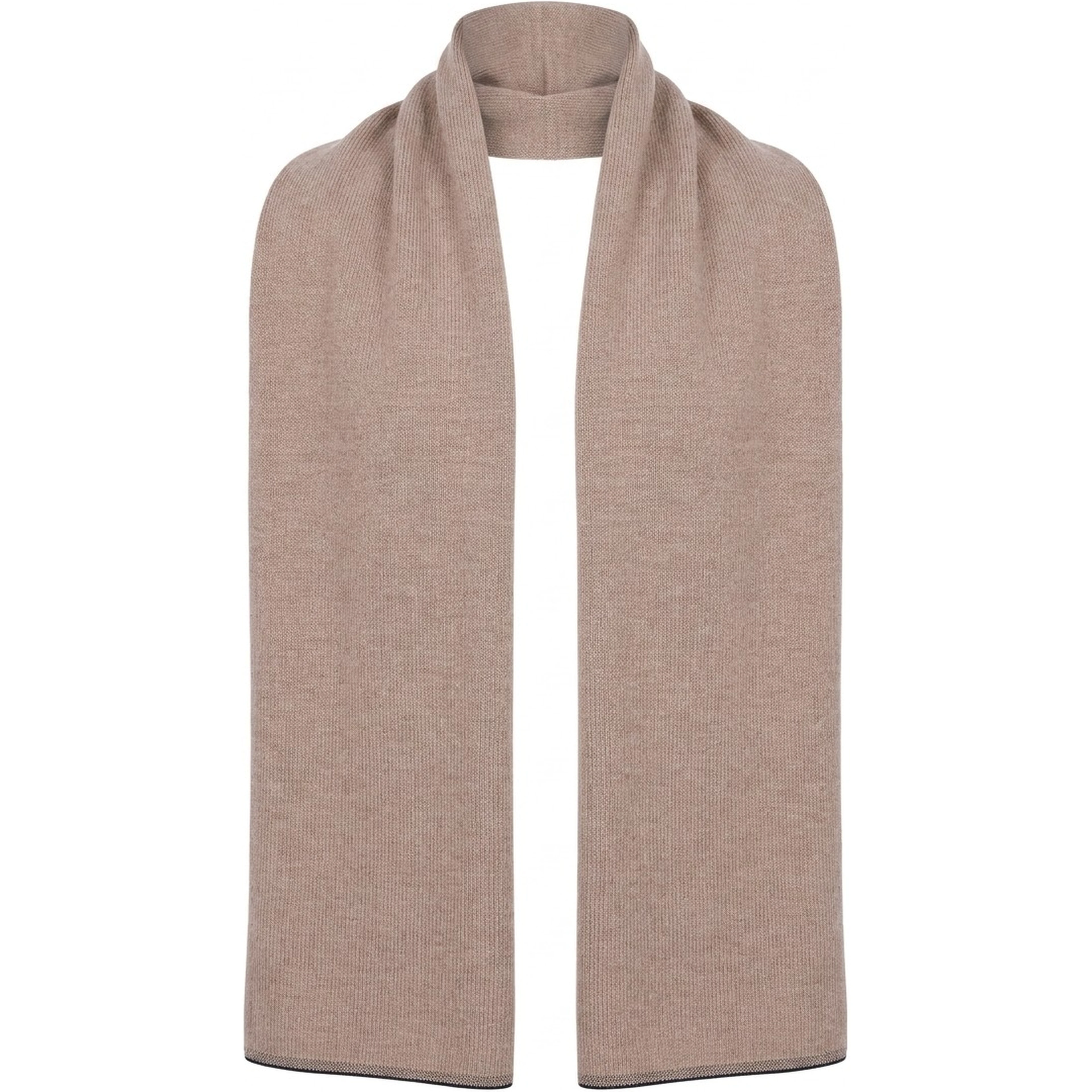 Beige Cashmere Scarf