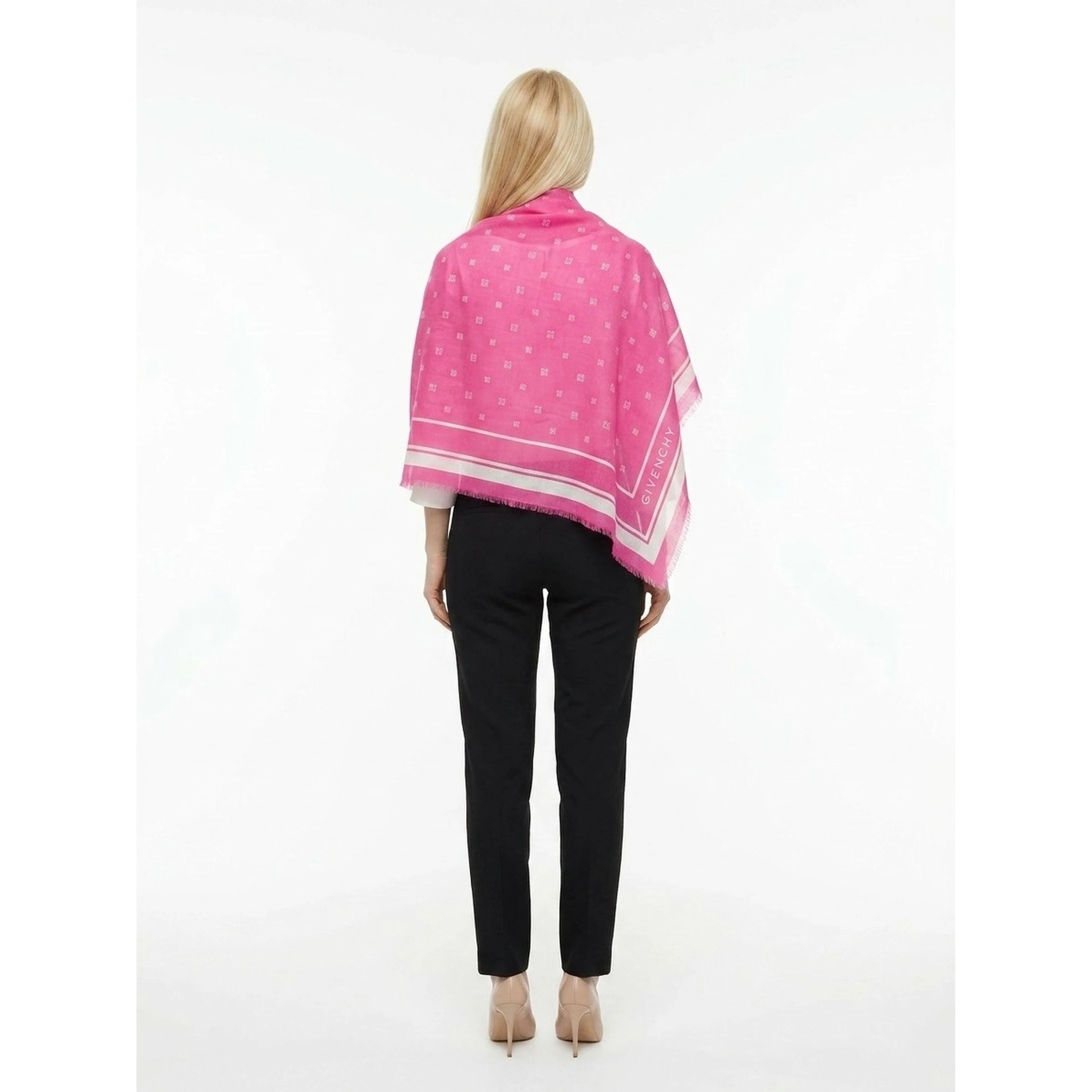 Bicolor Cashmere Scarf