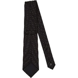 Black Silk Tie