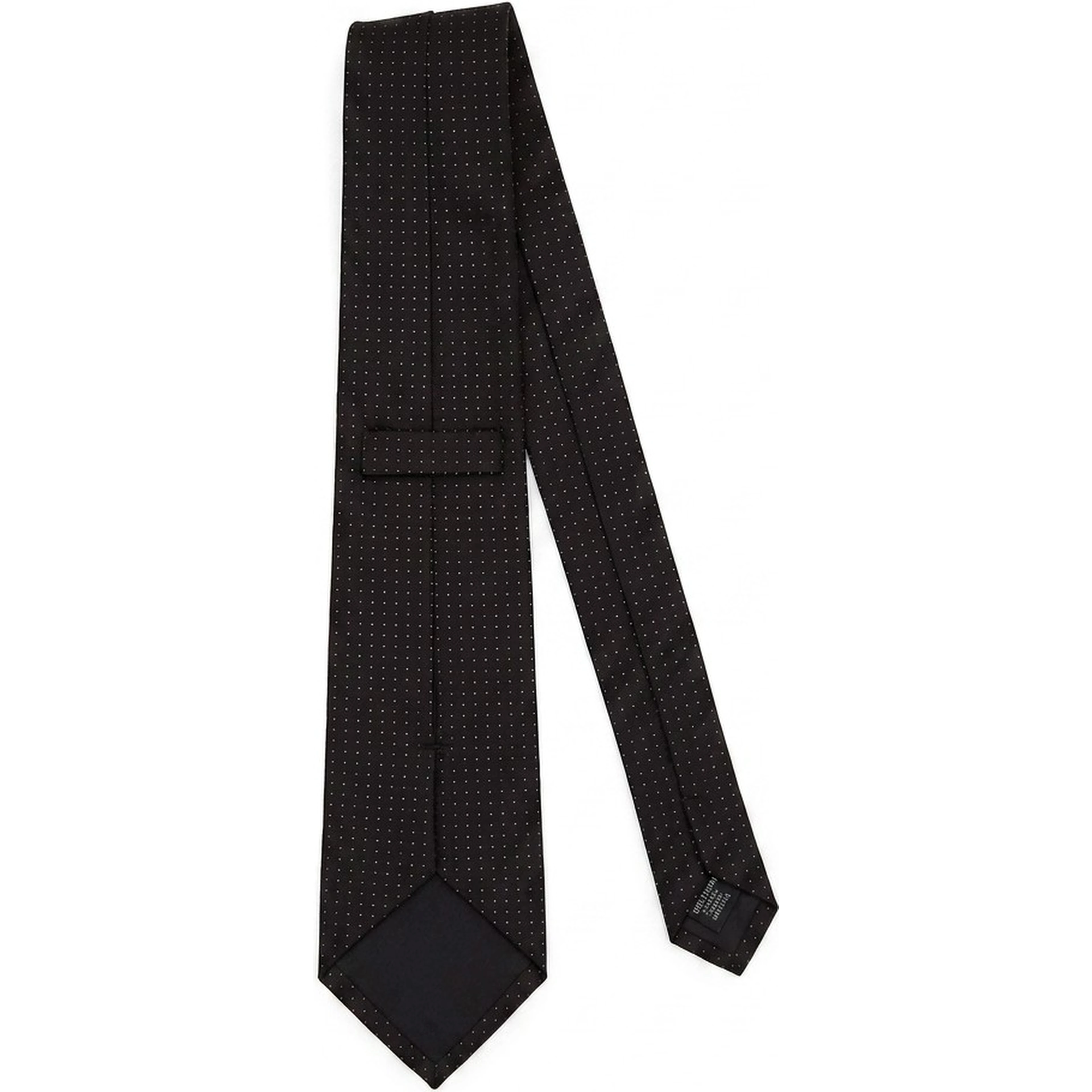 Black Silk Tie