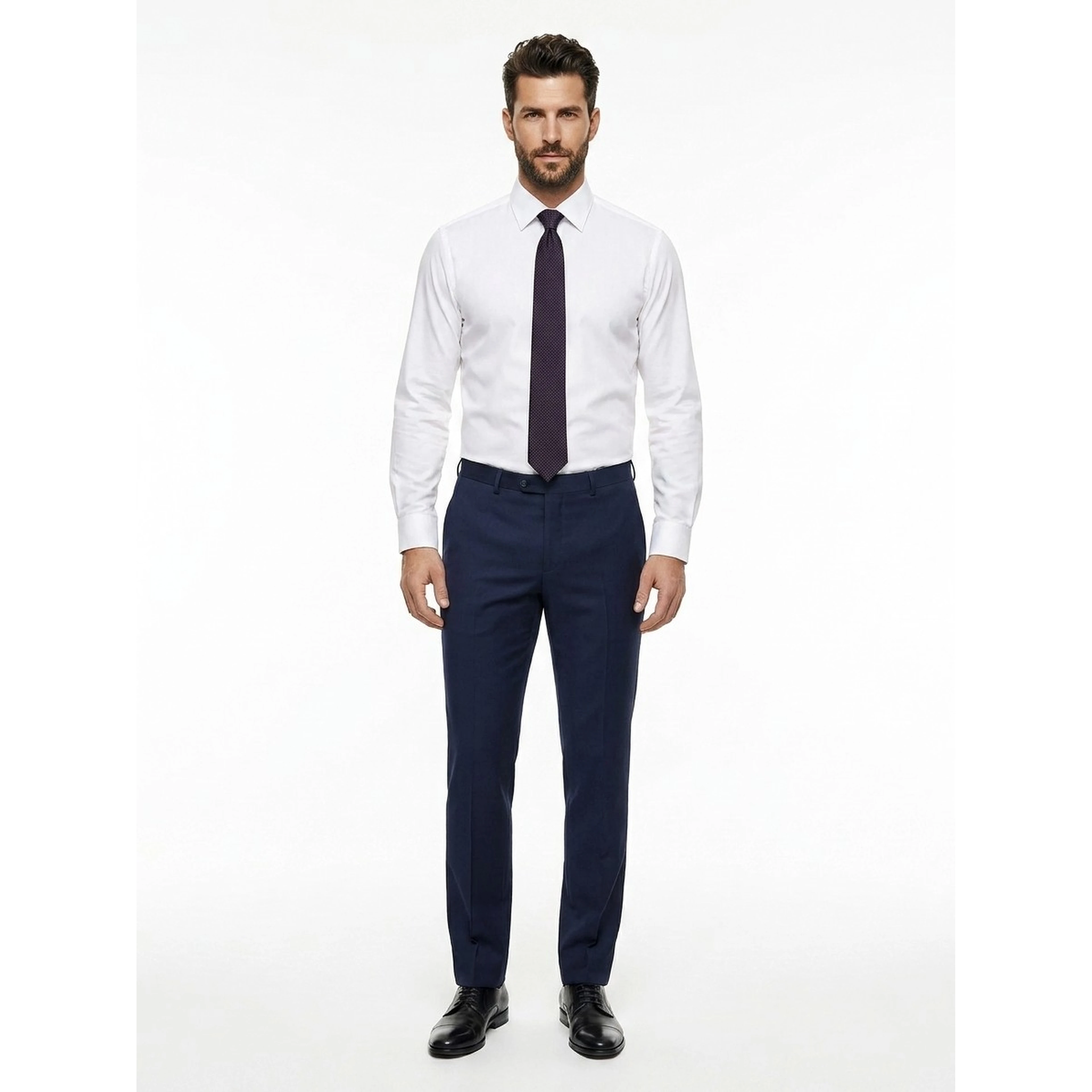 Purple Silk Tie