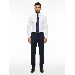 Blue Silk Tie