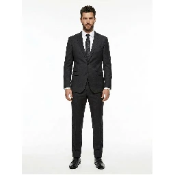 Gray Silk Tie