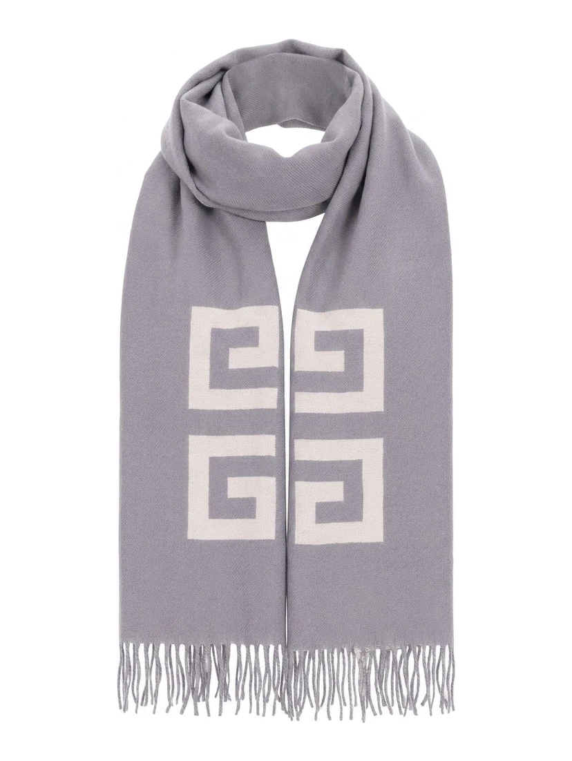 Bicolor Virgin Wool Scarf