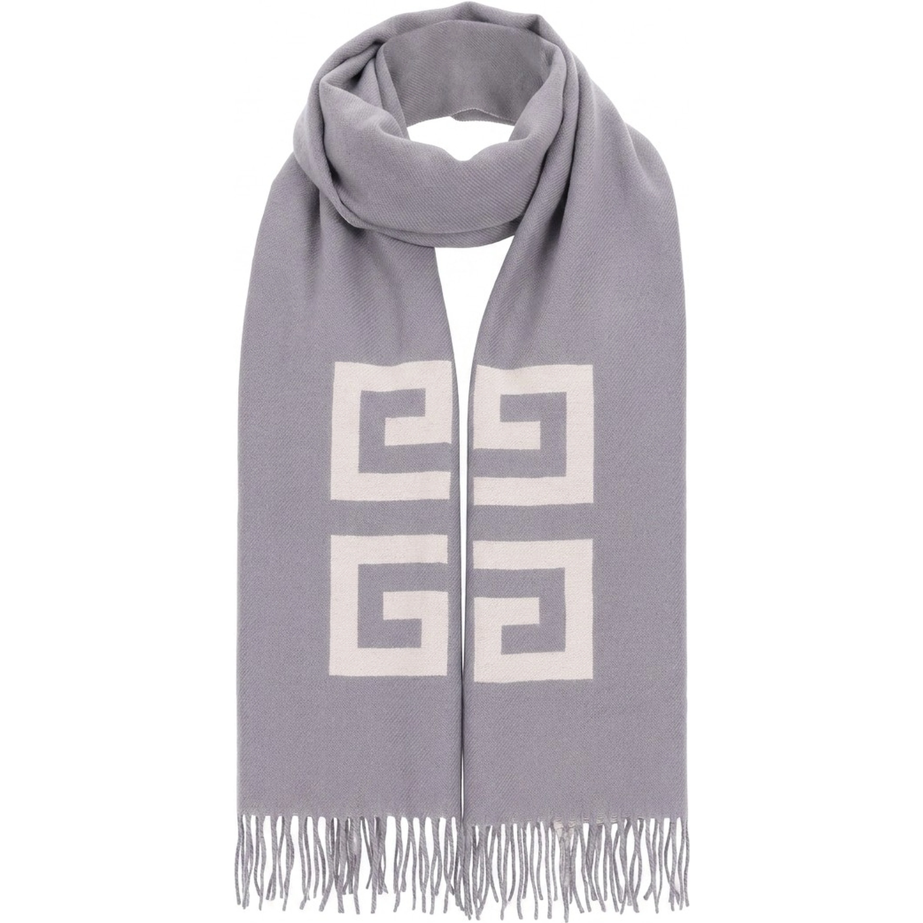 Bicolor Virgin Wool Scarf