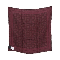 Burgundy Silk Pocket Square