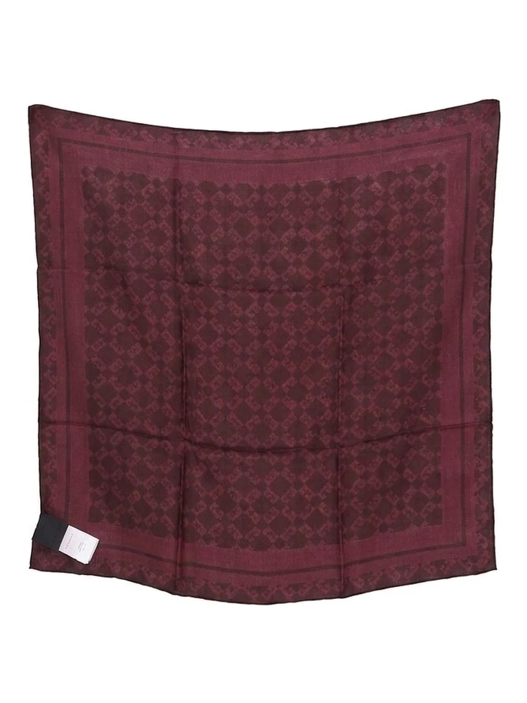 Burgundy Silk Pocket Square alternative