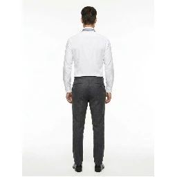 Gray Silk Tie