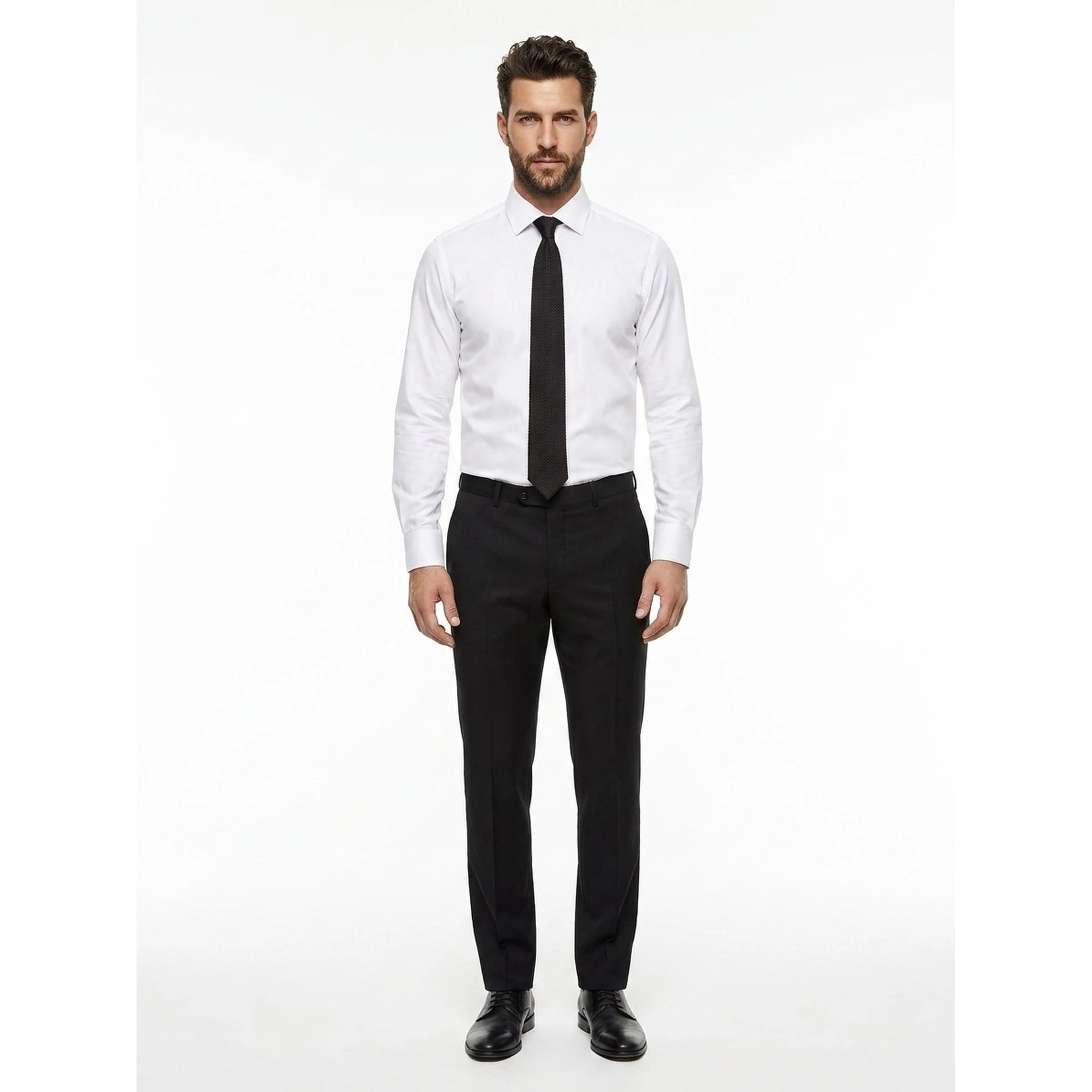 Black Silk Tie