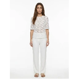 White Cotton T-Shirt