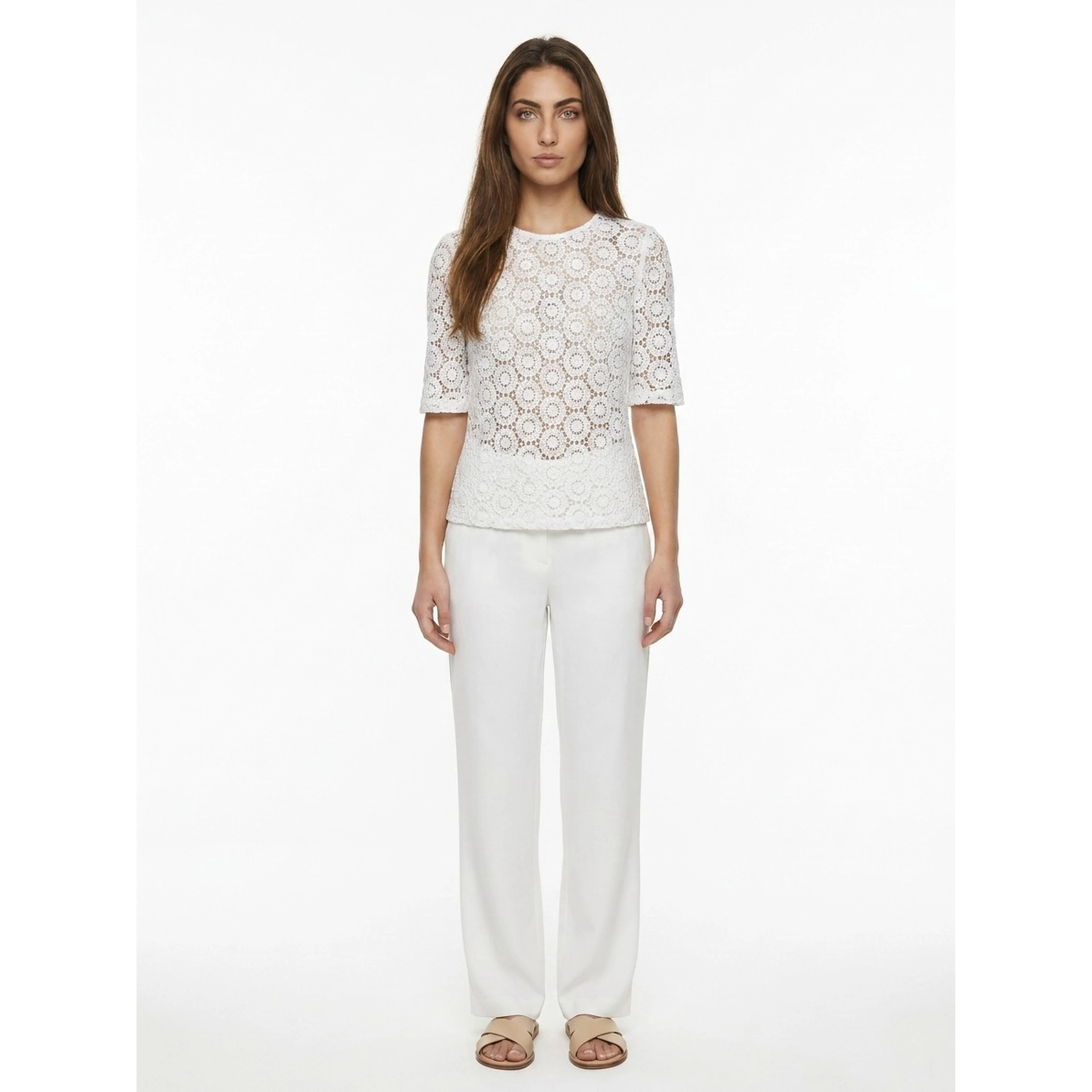 White Cotton T-Shirt