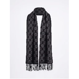 Black Wool Scarf