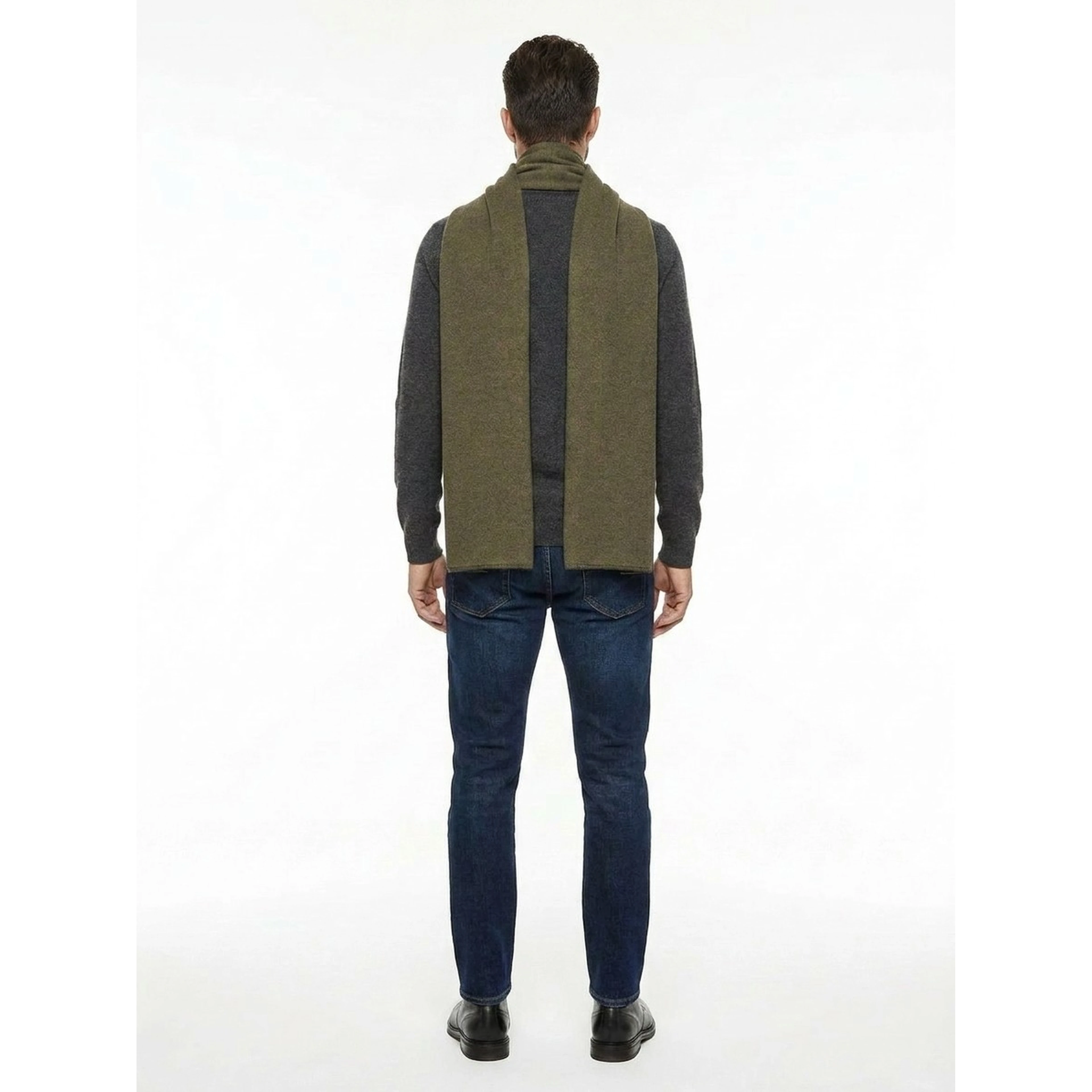 Bicolor Cashmere Scarf