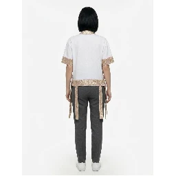 White Elastane T-Shirt