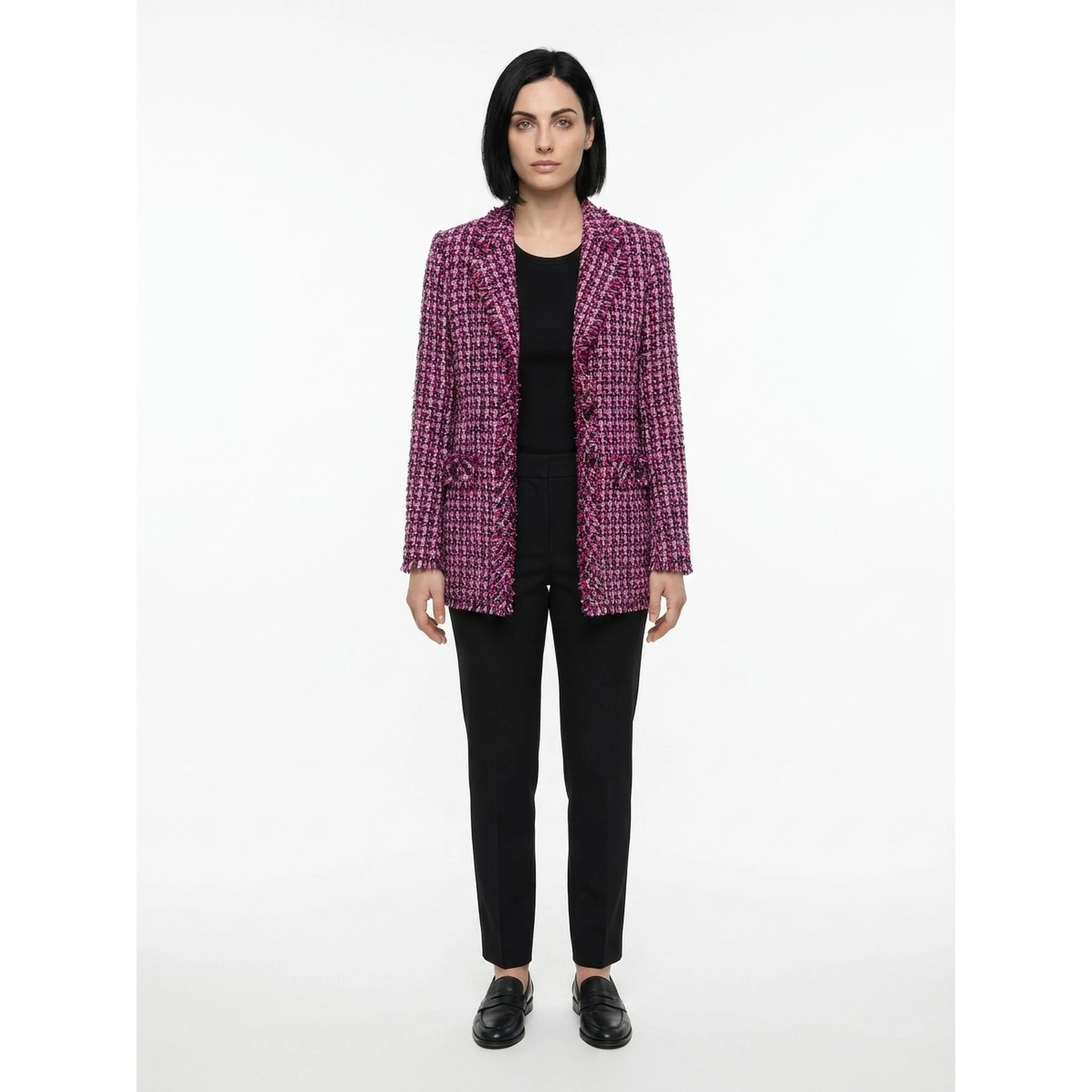 Multicolor Cotton Blazer