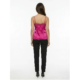 Multicolor Elastane Blouse
