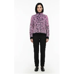 Blue Virgin Wool Sweatshirt