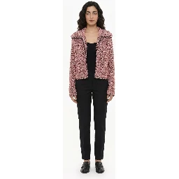 Blue Cashmere Full-Length Jacket